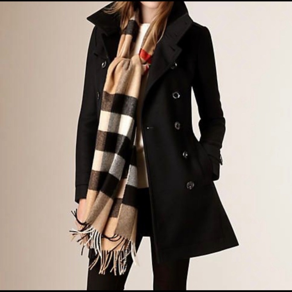 Black long jacket